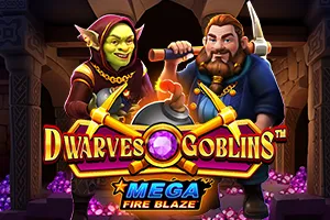 Playtech : Mega Fire Blaze: Dwarves and Goblins™ - SPONSOR777