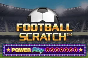 Playtech : Football Scratch PowerPlay Jackpot - SPONSOR777