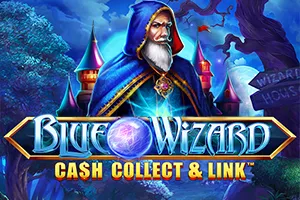 Playtech : Blue Wizard: Cash Collect & Link - SPONSOR777