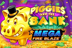 Playtech : Mega Fire Blaze: Piggies and the Bank™ - SPONSOR777