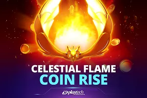 Playtech : Celestial Flame Coin Rise - SPONSOR777