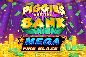 Playtech : Mega Fire Blaze: Piggies and the Bank™ PPJP - SPONSOR777