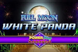 Playtech : Full Moon: White Panda PowerPlay Jackpot - SPONSOR777