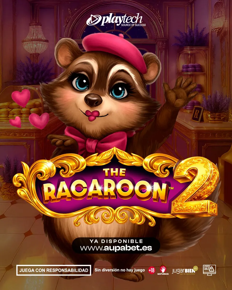 Playtech : The Racaroon 2 - SPONSOR777