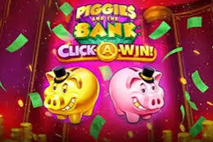 Playtech : Piggies and the Bank: Click-A-Win - SPONSOR777